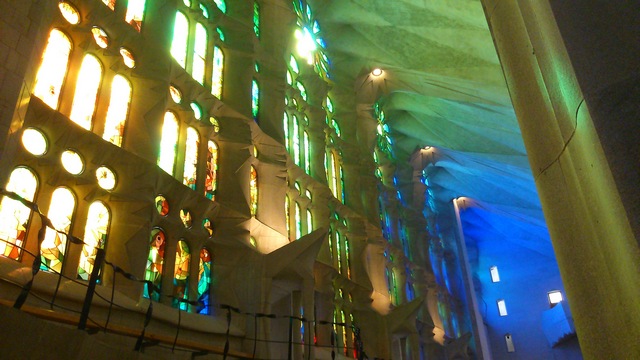 Stained glass windows