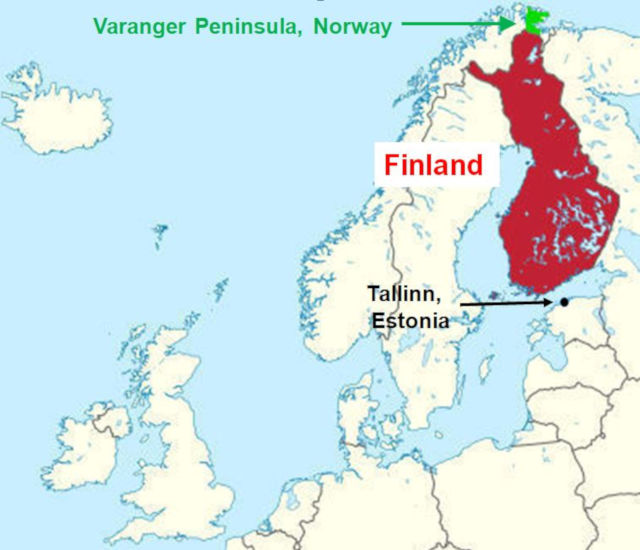 Finland and Norway