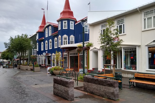 Colourful building