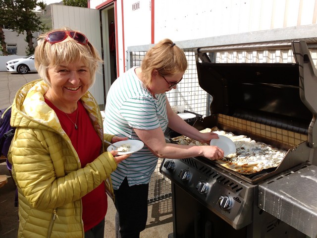 Grilled fish