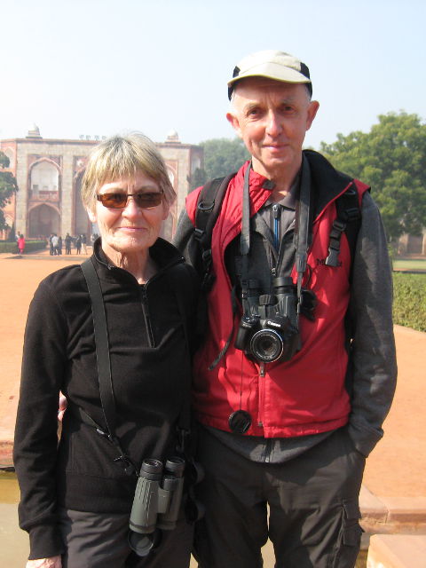 Two happy birders