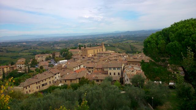 Tuscan village