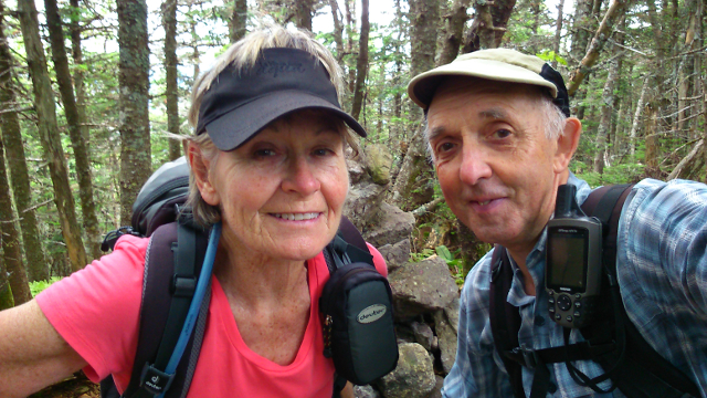 Two happy hikers