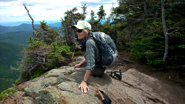 Carol at Carter Notch