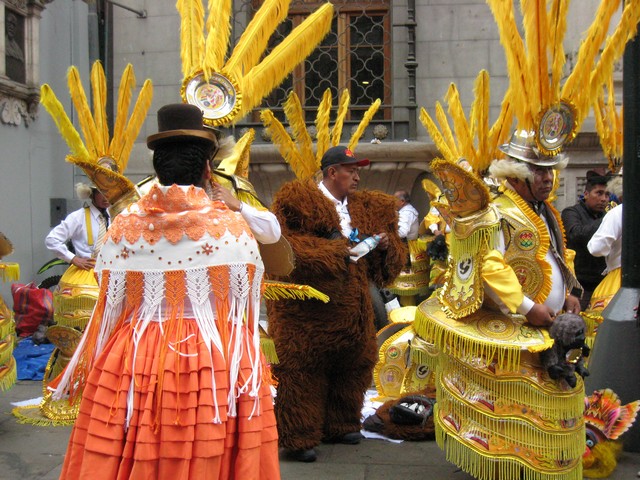 Elaborate costumes