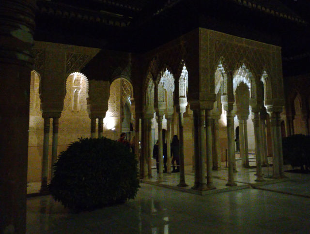 Alhambra by night